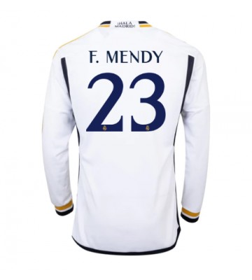 Real Madrid Ferland Mendy #23 Kotipaita 2023-24 Pitkät Hihat